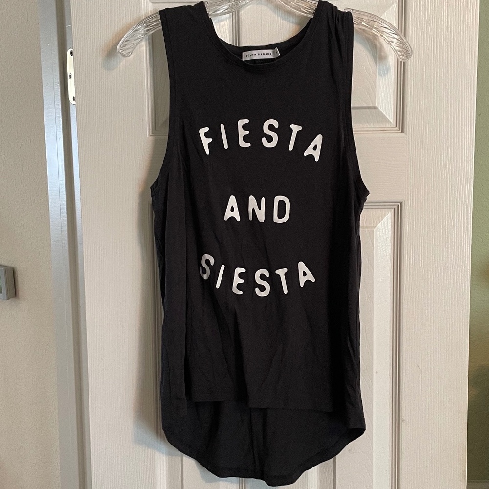 South Parade Black Fiesta and Siesta Tank Size XS